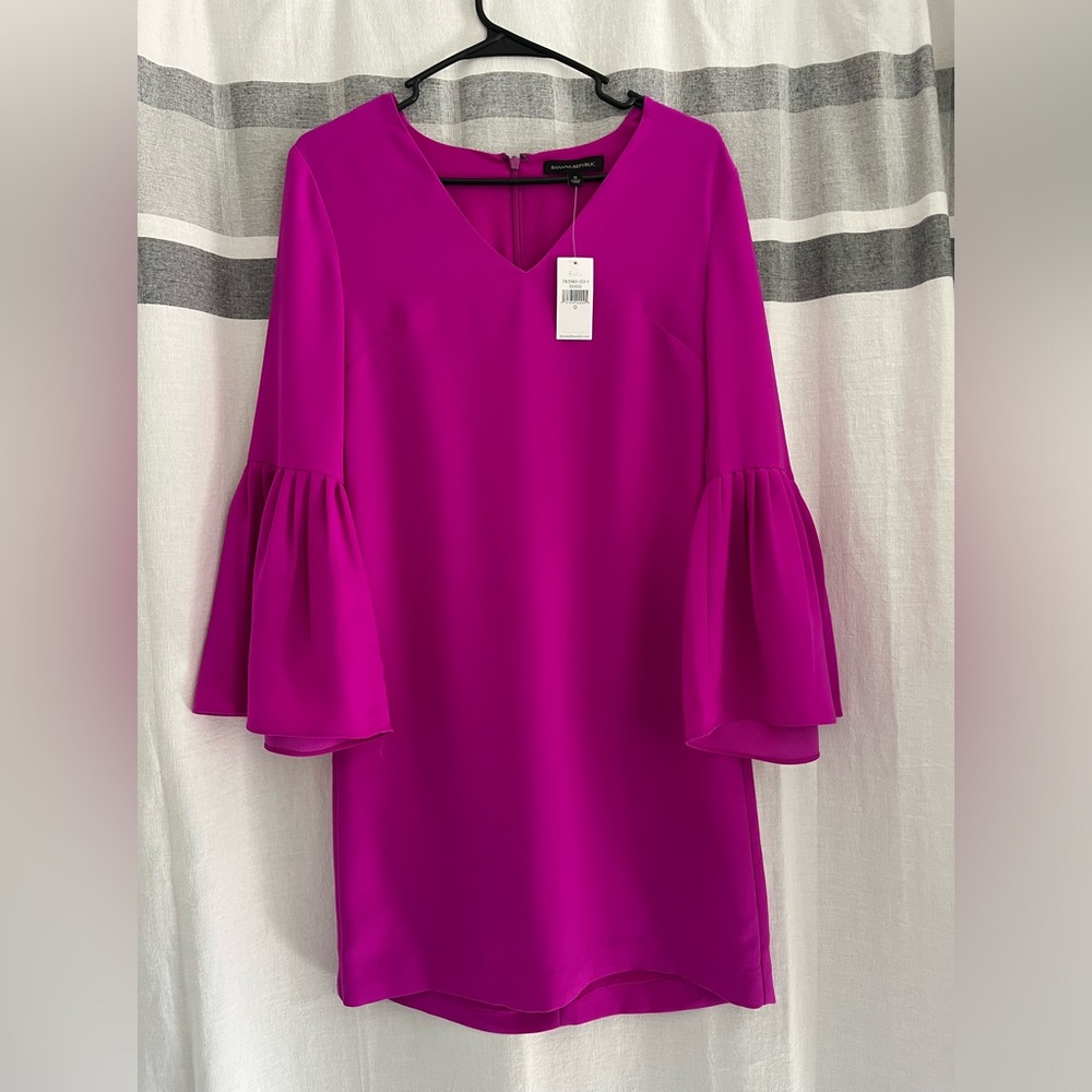 Banana Republic Fuchsia Shift Dress